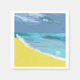 Sweet Summertime Digital-tekening Servet