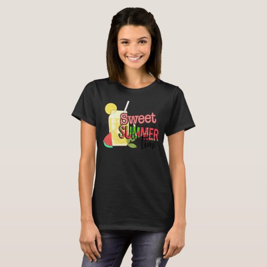 Sweet Summertime T-shirt (Voorkant volledig)