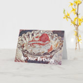 Sweet Sundae Birthday Greetings Kaart (Gele Bloem)