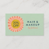 Sweet Sunflower Daisy Flower Pink Kortingskaartje (Voorkant)