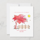 Sweet Sunny Valentijn Holiday Kaart (Voorkant)