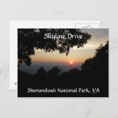 Sweet Sunset Briefkaart (Voorkant / Achterkant)