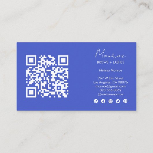 Sweet Sunshine Rainbow Boho Elegant Sociaal Icoon Visitekaartje (Achterkant)