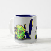 sweet surprise tweekleurige koffiemok (Voorkant links)