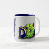 sweet surprise tweekleurige koffiemok (Voorkant rechts)