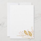 Sweet Surrender huwelijksuitnodiging Kaart (Achterkant)