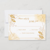 Sweet Surrender RSVP-kaarten Kaart (Voorkant)