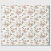  Sweet Swan, Floral Bouquet, ballonnen Cadeaupapier (Vlak)