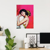 Sweet Sweet Love  Pulp Hoesje Art Poster (Thuiskantoor)