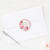 Sweet Sweets Happy Birthday Sticker (Envelop)