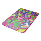 Sweet Swirls: The Bubblegum Marble Delight beroemd Badmat (Gekanteld)