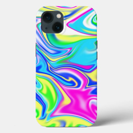 Sweet Swirls: The Bubblegum Marble Delight beroemd Case-Mate iPhone Case (Achterkant)
