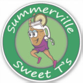 Sweet T-Sticker Sticker (Voorkant)