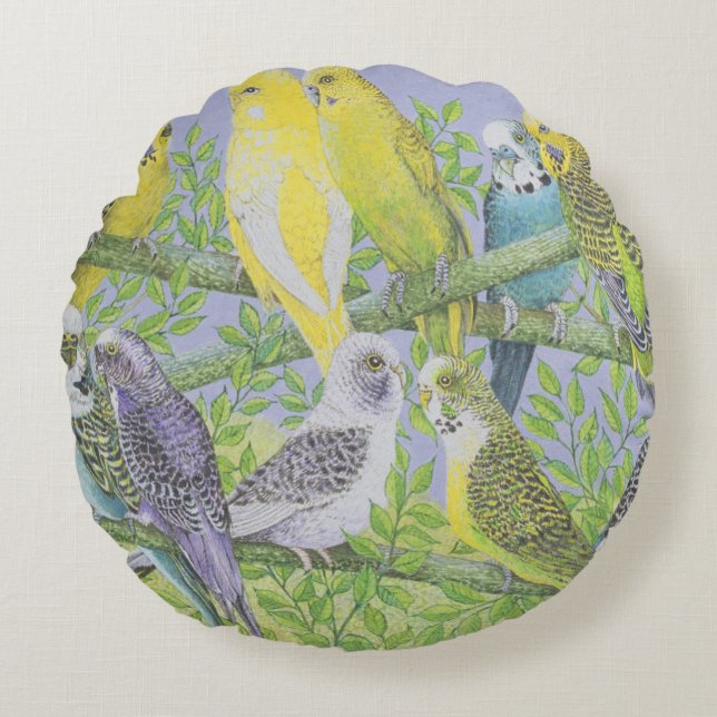 Sweet Talking Rond Kussen (Voorkant)