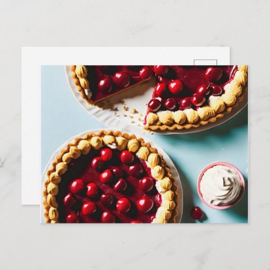 Sweet Tart, Dessert, Postkruising Briefkaart (Voorkant / Achterkant)