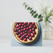 Sweet Tart, Dessert, Postkruising Briefkaart (Staand voorkant)