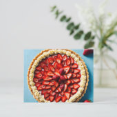 Sweet Tart, Dessert, Postkruising Briefkaart (Staand voorkant)