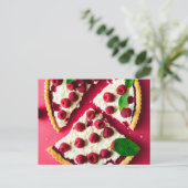 Sweet Tart, Dessert, Postkruising Briefkaart (Staand voorkant)