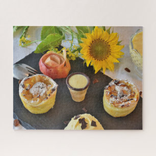 Sweet Tasty behandelt Muffins Sunflower Ice Cream Legpuzzel