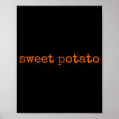 Sweet Tato And Kind Of Rude Tato Cute Couples - Pa Poster (Voorkant)
