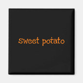 Sweet Tato And Kind Of Rude Tato Funny Matching Co Magneet (Voorkant)