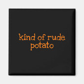 Sweet Tato And Kind Of Rude Tato Funny Matching Co Magneet (Voorkant)