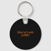 Sweet Tato And Kind Of Rude Tato Funny Matching Co Sleutelhanger (Voorkant)