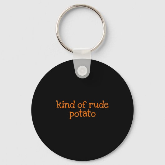 Sweet Tato And Kind Of Rude Tato Funny Matching Co Sleutelhanger (Voorkant)