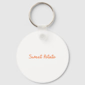 Sweet Tato And Kind Of Rude Tato Funny Quote Sleutelhanger (Voorkant)