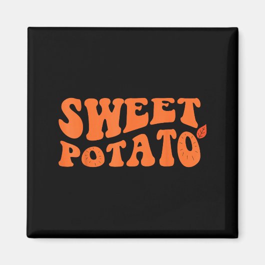 Sweet Tato And Kind Of Rude Tato  Magneet (Voorkant)