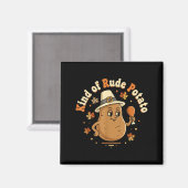 Sweet Tato And Kind Of Rude Tato Magneet (Voorkant / Achterkant)