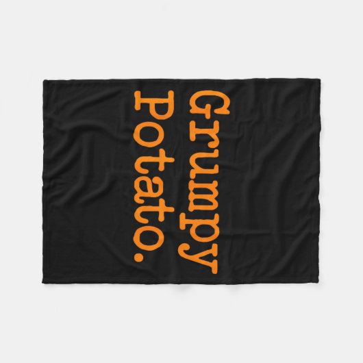Sweet Tato Mpy Tato Funny Thanksgiving Couples  Fleece Deken (Voorkant (Horizontaal))