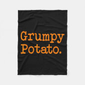 Sweet Tato Mpy Tato Funny Thanksgiving Couples  Fleece Deken (Voorkant)