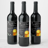 Sweet Tea Baby shower Gift Wijn Etiket (Flessen)