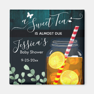 Sweet Tea Baby shower Party Gift Favor Magneet
