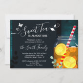 Sweet Tea Baby shower Uitnodiging (Voorkant)