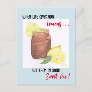 Sweet Tea Briefkaart