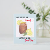 Sweet Tea Briefkaart (Staand voorkant)