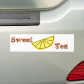 Sweet Tea Bumpersticker (Op auto)