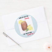 Sweet Tea Classic Ronde Sticker (Envelop)