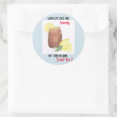 Sweet Tea Classic Ronde Sticker (Tas)