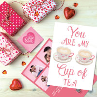 Sweet Tea Cups Gepersonaliseerde foto's Valentijns