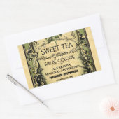 Sweet Tea Eau de Cologne  Label (Envelop)