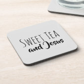 Sweet Tea en Jesus Bier Onderzetter (Linkerzijde)