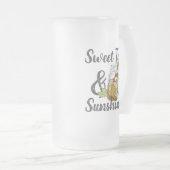 Sweet Tea en Sunshine Matglas Bierpul (Voorkant rechts)