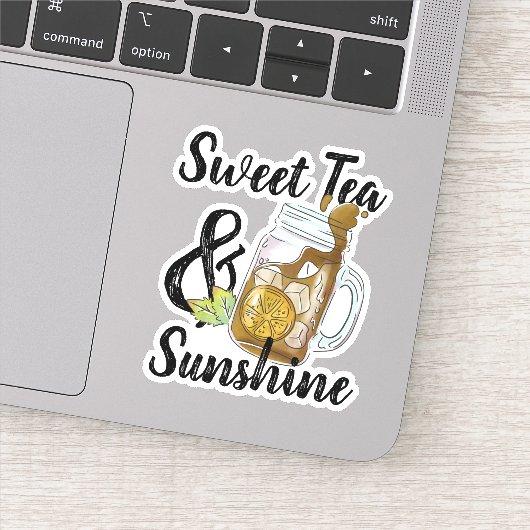 Sweet Tea en Sunshine Sticker (Detail)