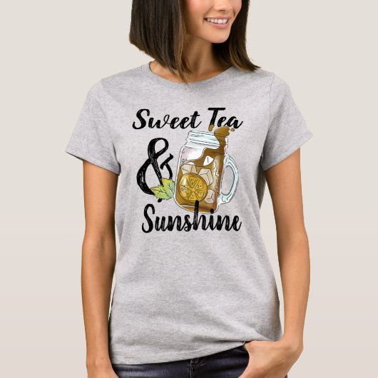 Sweet Tea en Sunshine T-Shirt (Voorkant)