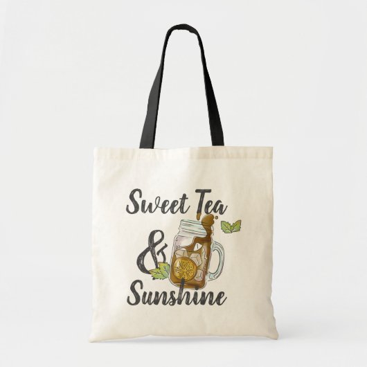 Sweet Tea en Sunshine Tote Bag (Voorkant)