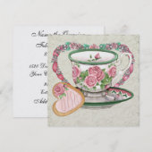 Sweet Tea Party - SRF Kaart (Voorkant / Achterkant)