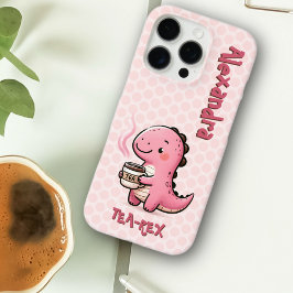 Sweet Tea-Rex gepersonaliseerde dinosaurus dierenw iPhone 16 Pro Hoesje